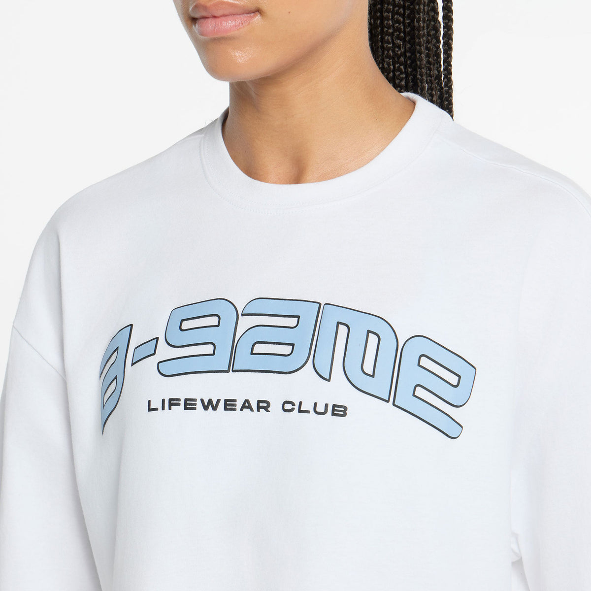 Women's Relaxed Cropped T-Shirt - White