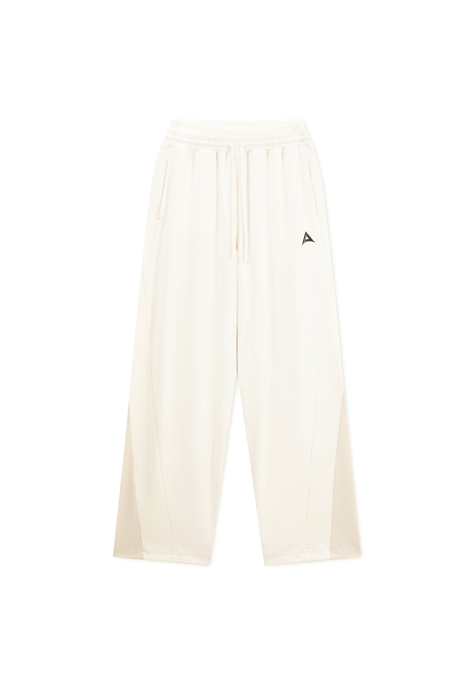 Women's Oversized Track Pants - Ecru