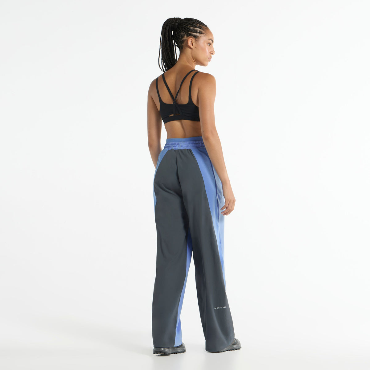 Women's Oversized Track Pants - Cornflower