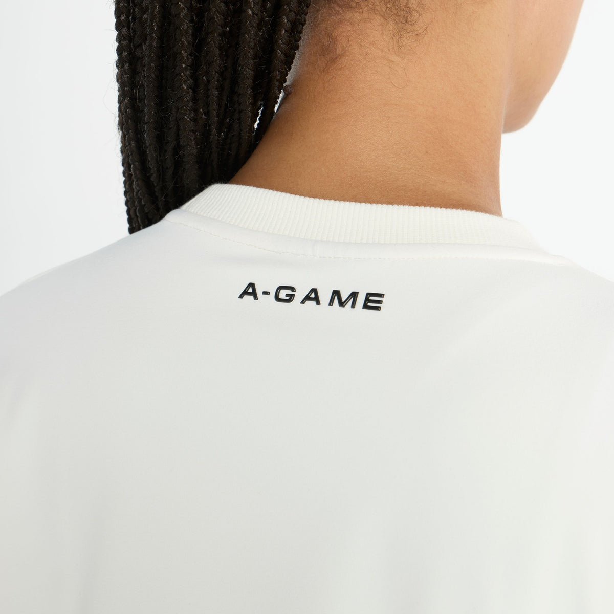 Women's Oversized Track Sweater - Ecru
