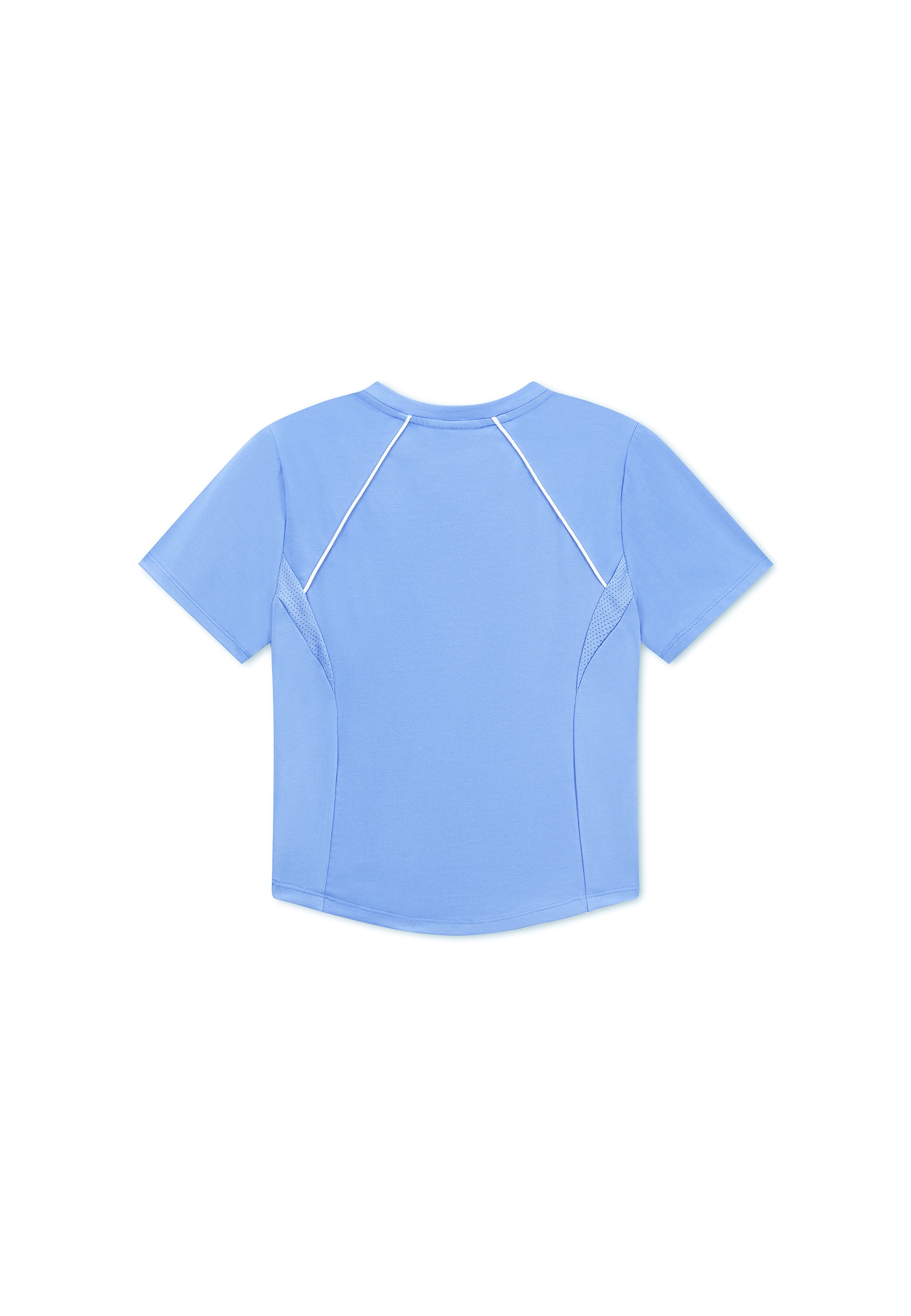 WOMENS LIFEWEAR FITTED T-SHIRT - CORNFLOWER