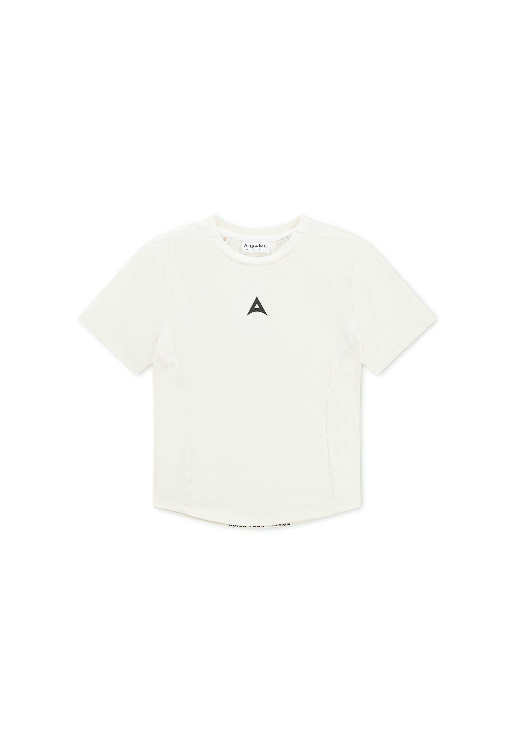 WOMENS LIFEWEAR FITTED T-SHIRT - ECRU