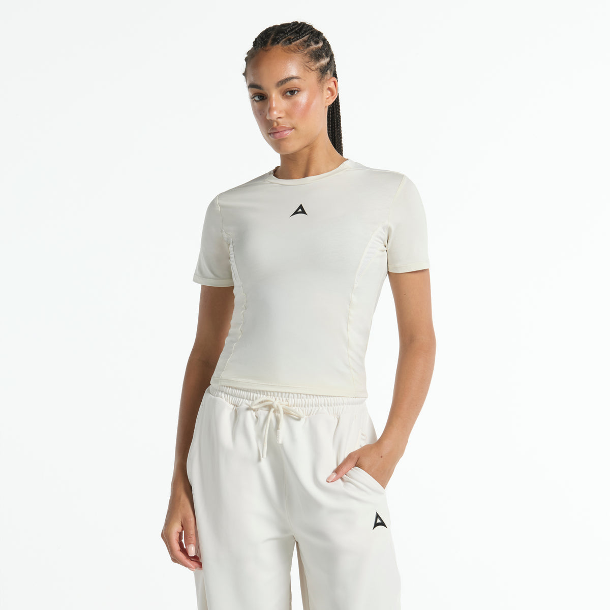 Women's Fitted T-Shirt - Ecru