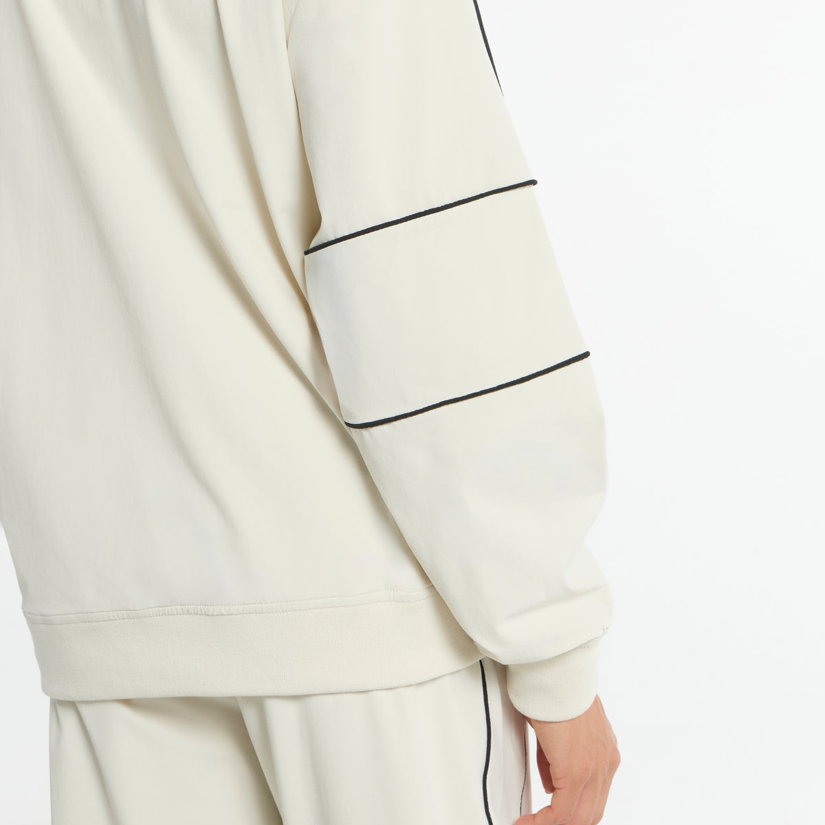 Women's Woven Pullover - Ecru