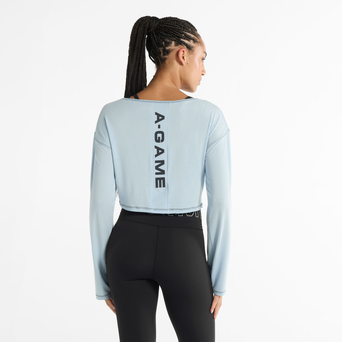 Women's Wide Sleeve Sweater - Pale Blue