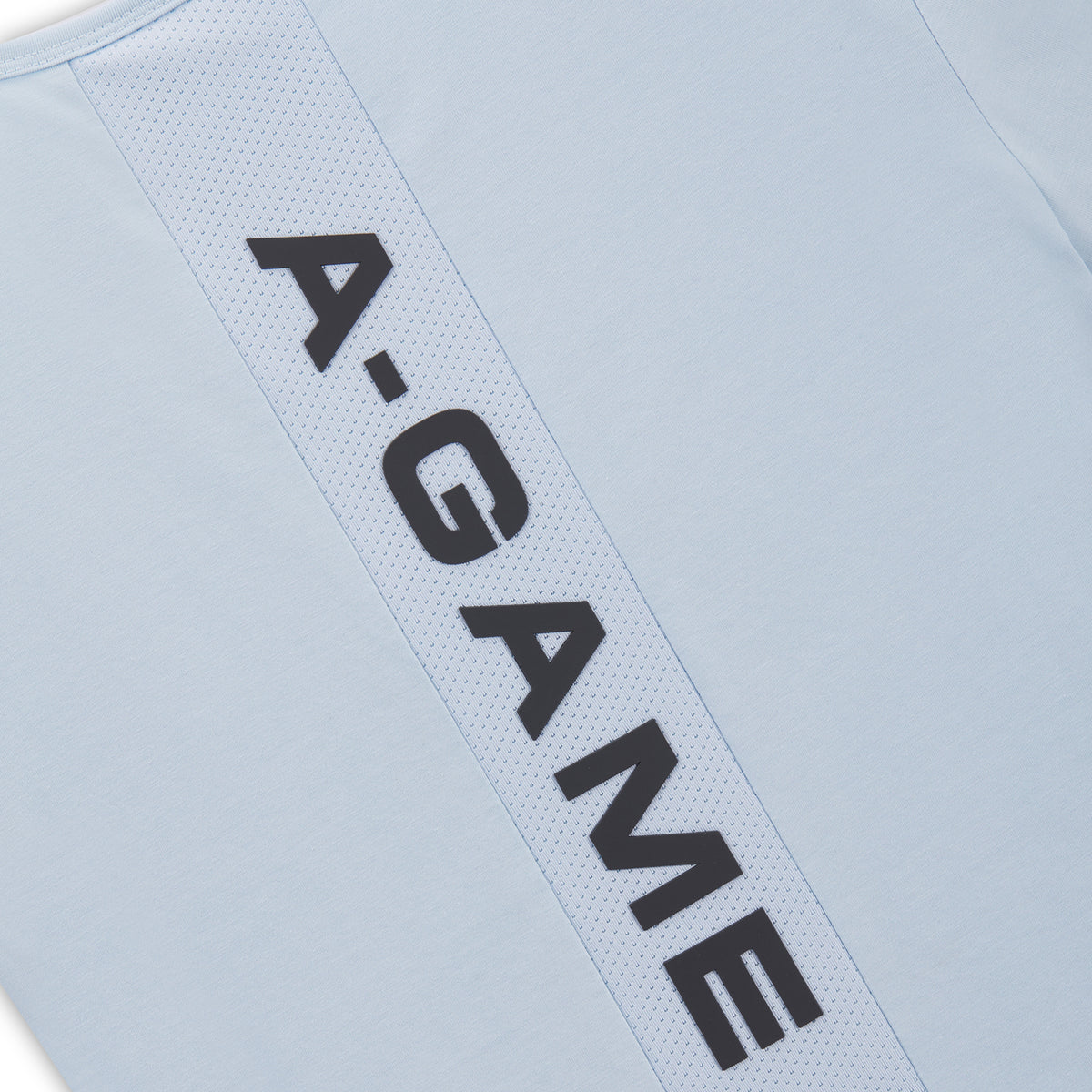 Women's Panel Cropped T-Shirt - Pale Blue