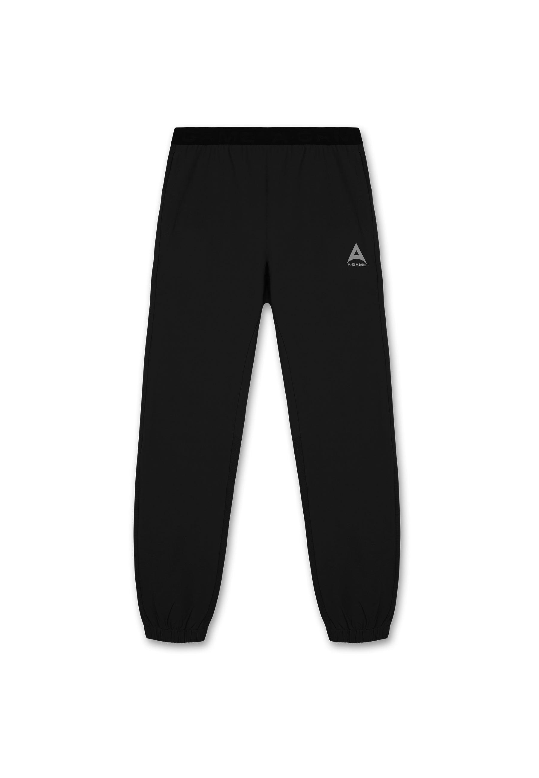 MENS A-GAME CUFFED TRAINING PANTS - BLACK