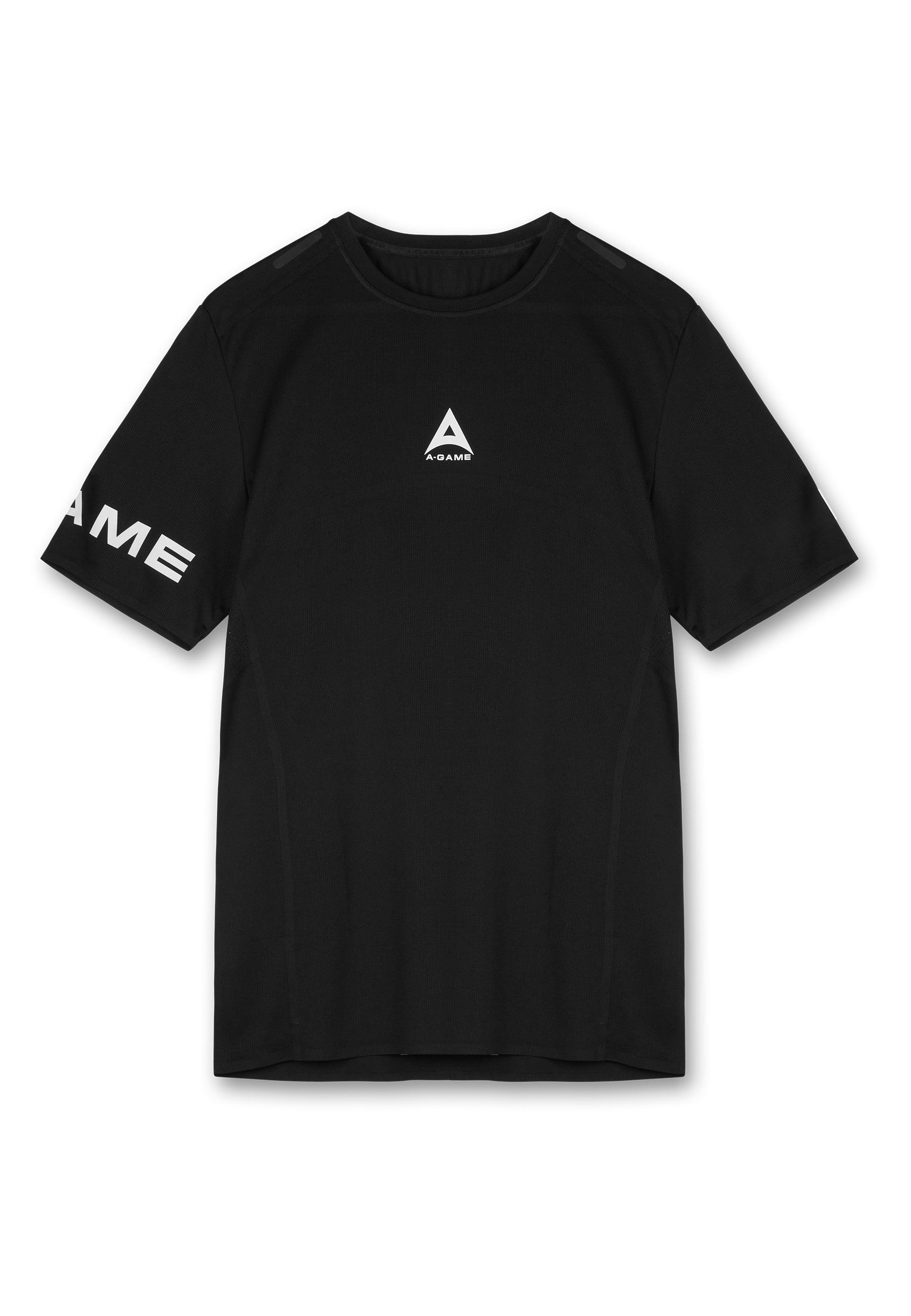 MENS A-GAME PERFORMANCE TRAINING T-SHIRT - BLACK