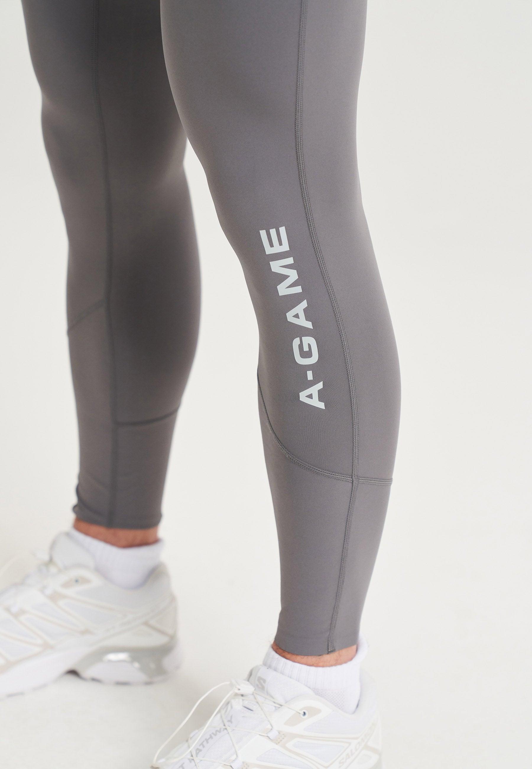 MENS A-GAME TRAINING TIGHT - CHARCOAL