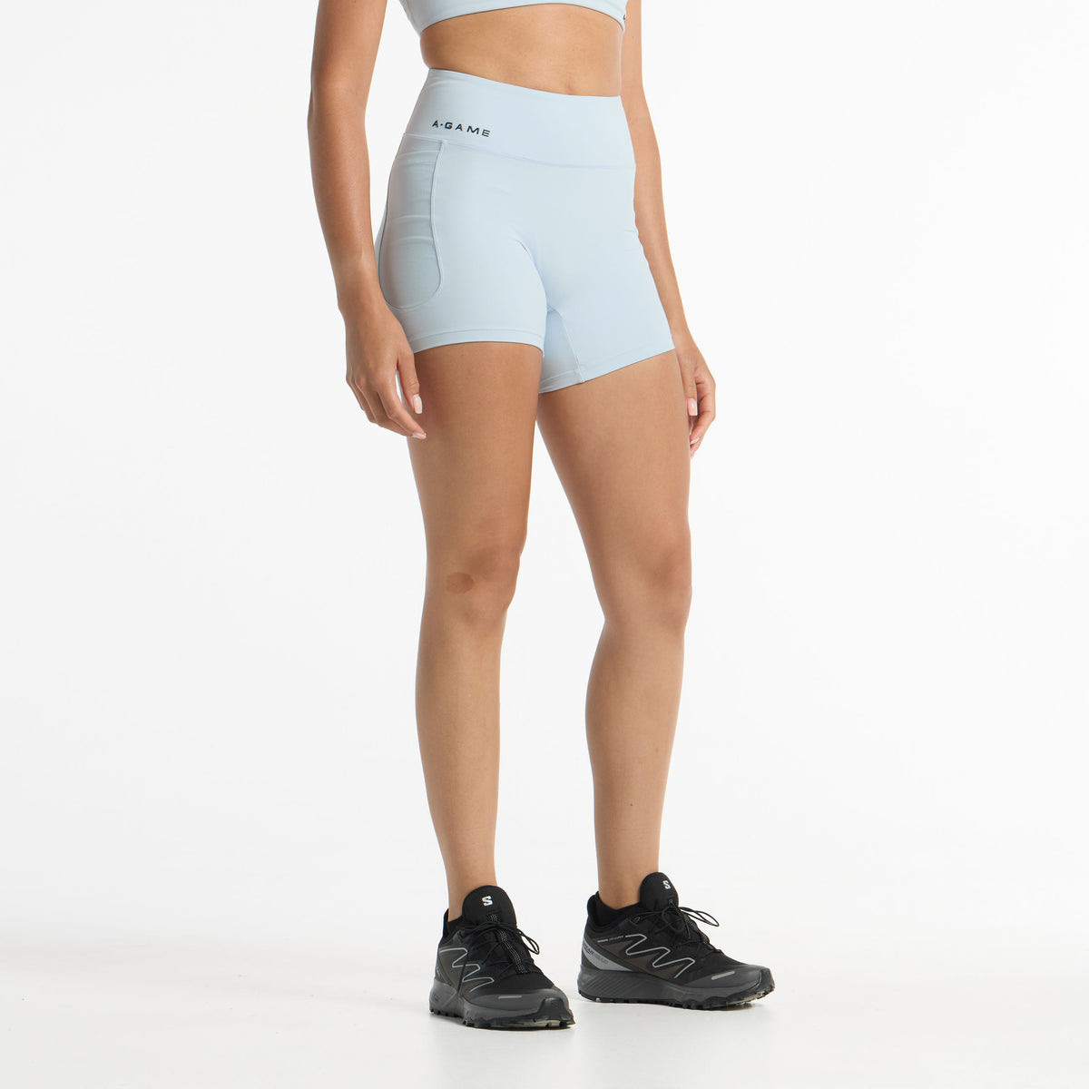 Women's Core Training Shorts - Pale Blue