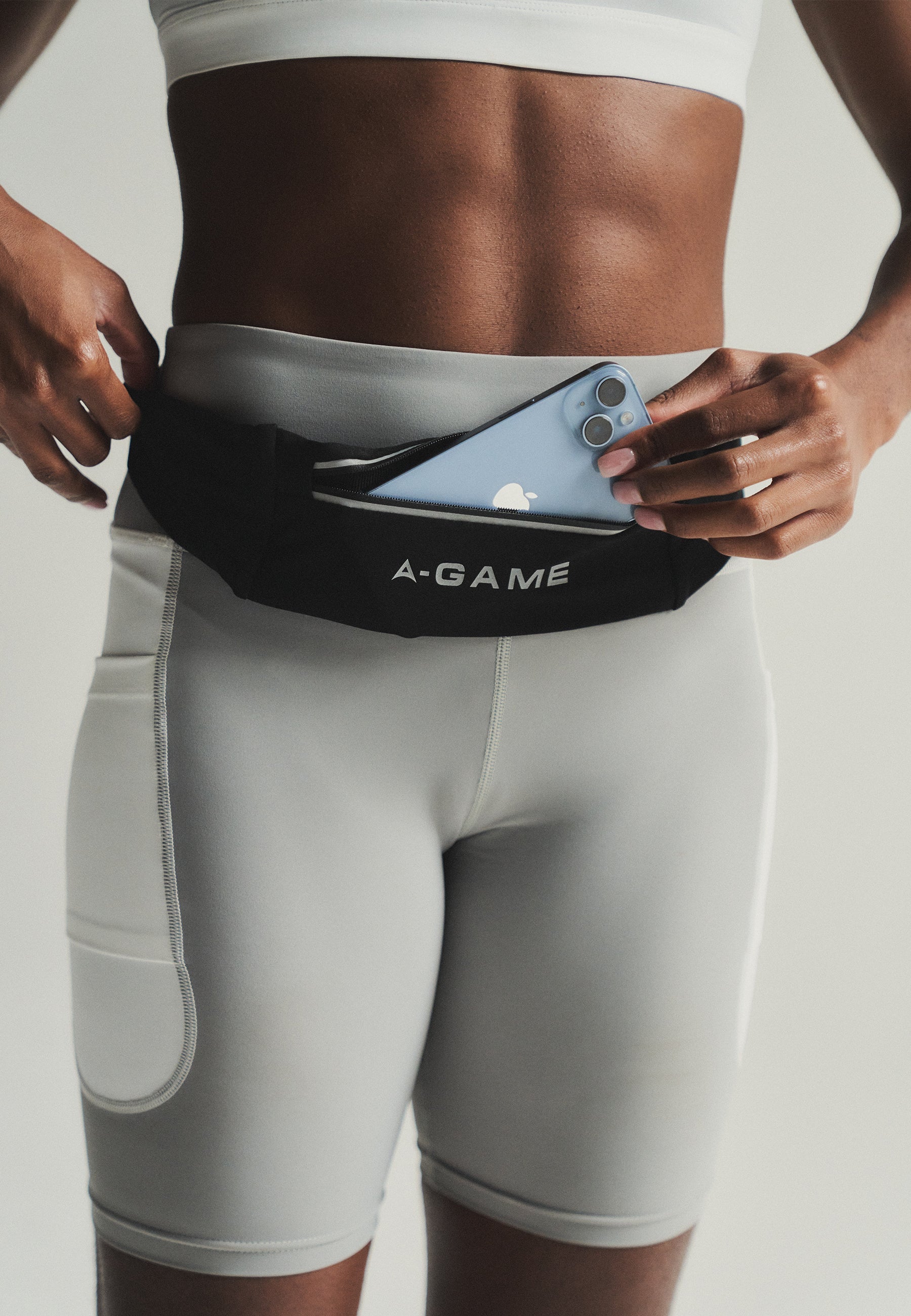 A-GAME RUNNING BELT - BLACK
