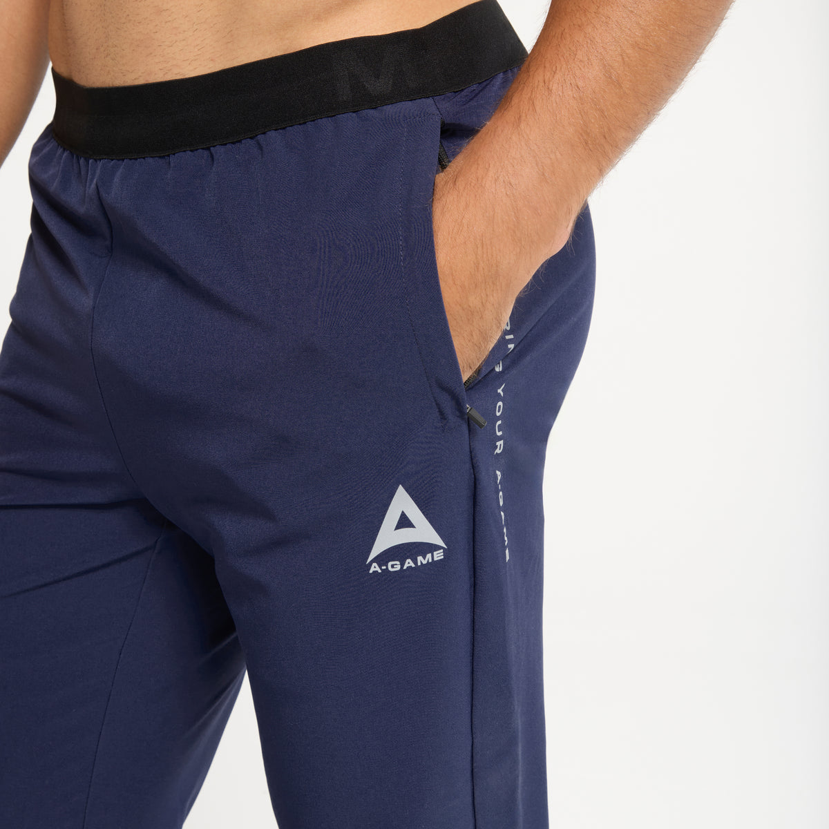 Men's Cuffed Training Pants - Navy