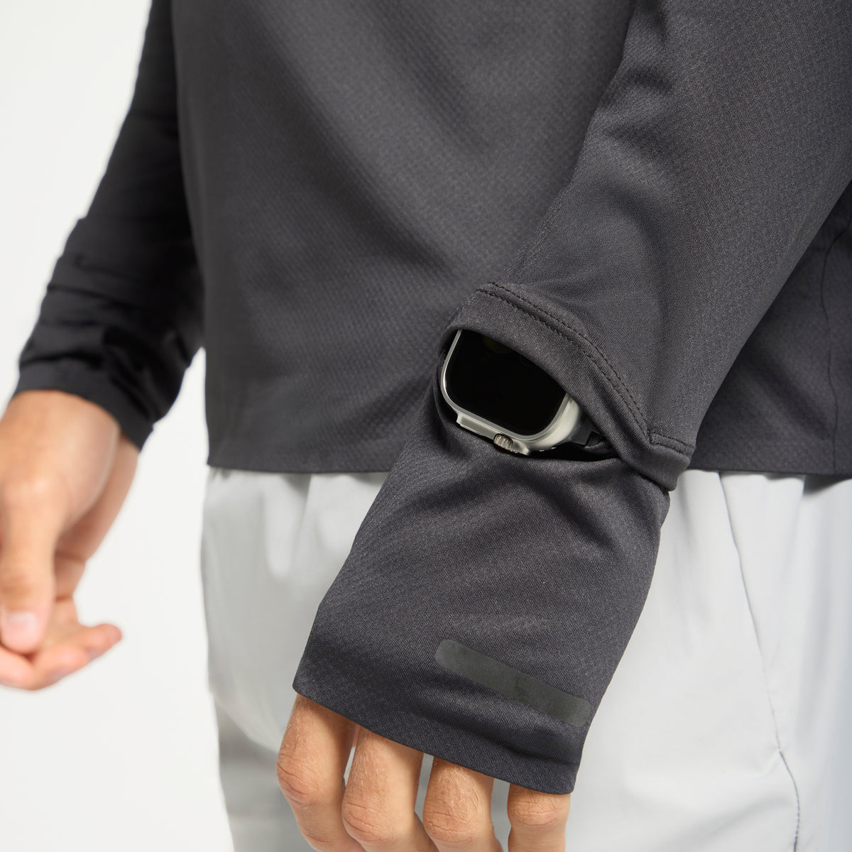 Men's Performance Long Sleeve Top - Black