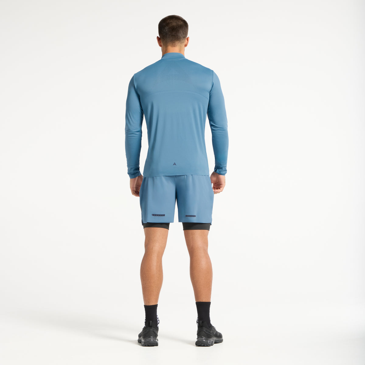 Men's Performance Long Sleeve Top - Ocean Blue