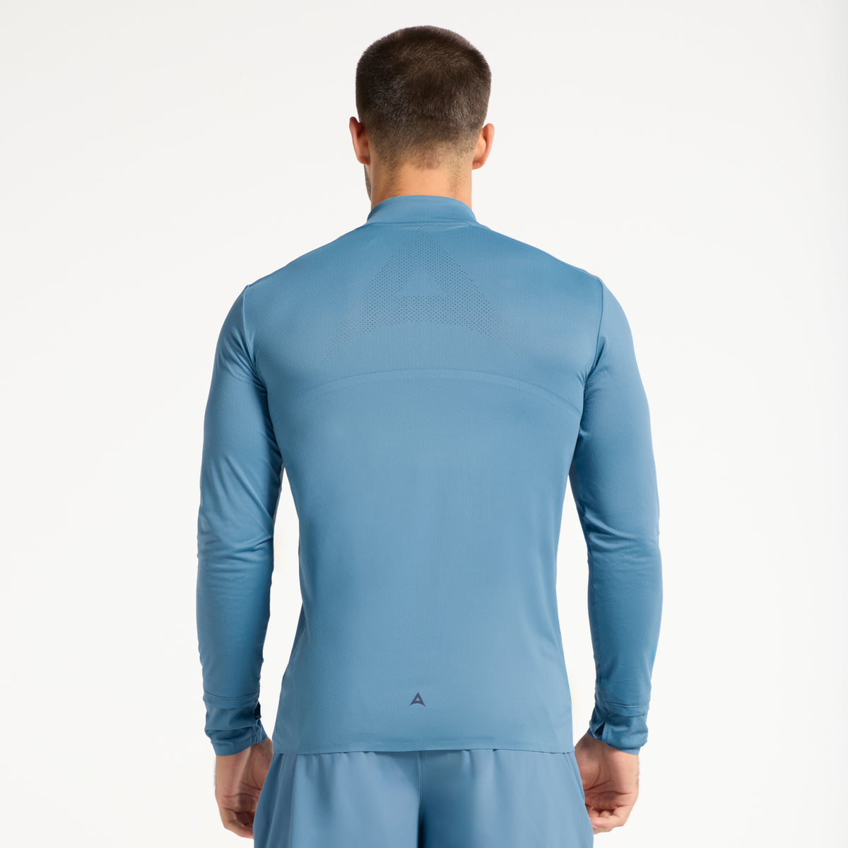 Men's Performance Long Sleeve Top - Ocean Blue