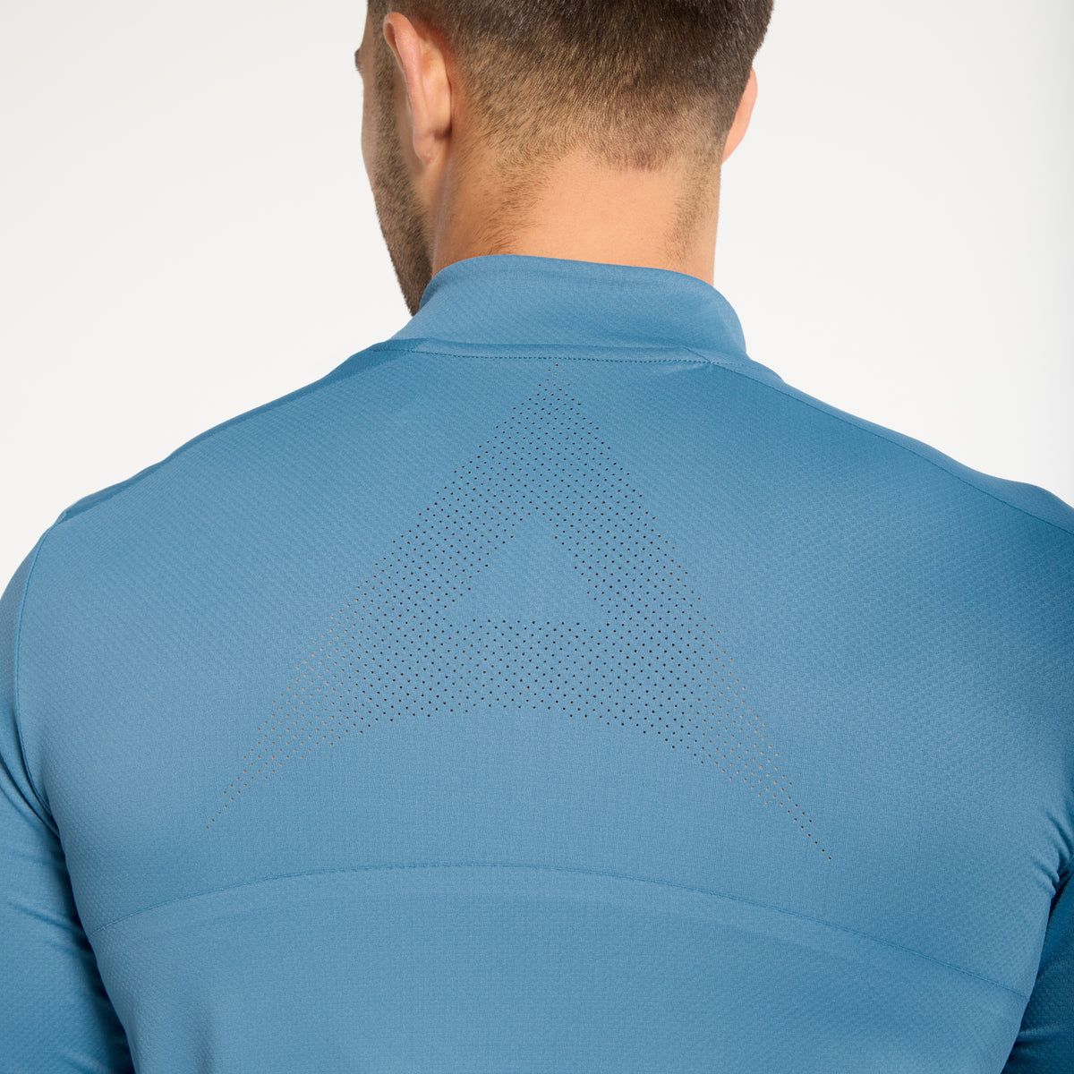 Men's Performance Long Sleeve Top - Ocean Blue