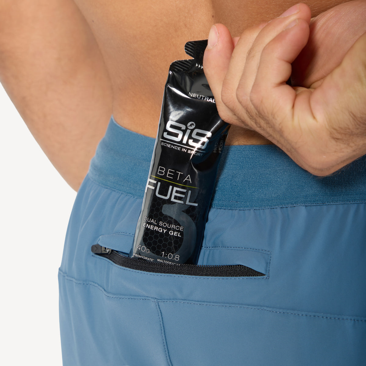 Men's 2-in-1 Shorts - Ocean Blue