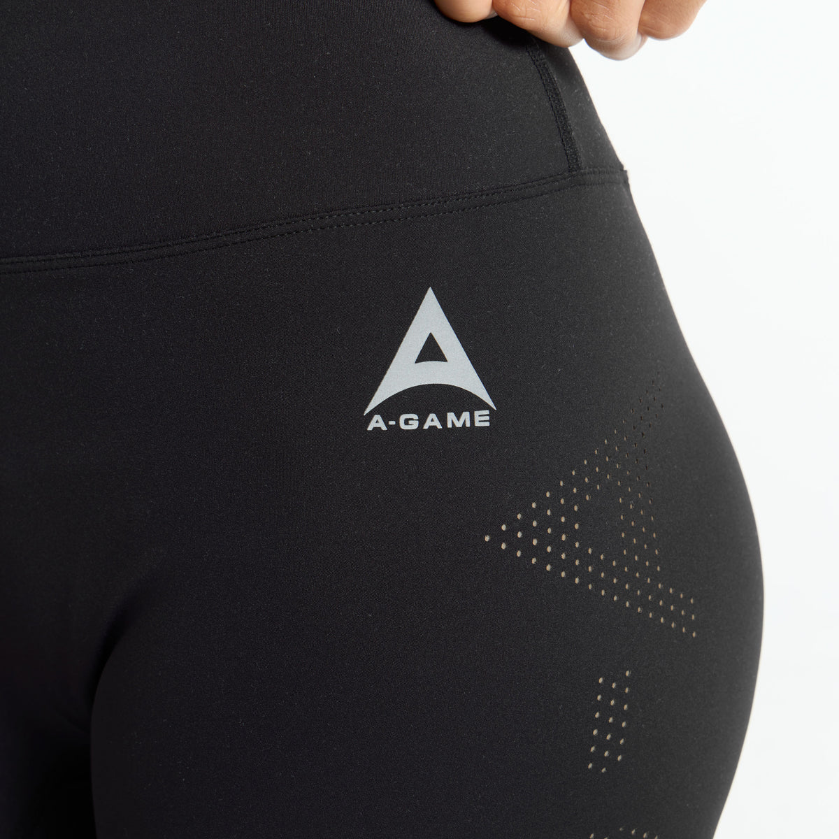 Women's High Waisted Training Leggings - Black