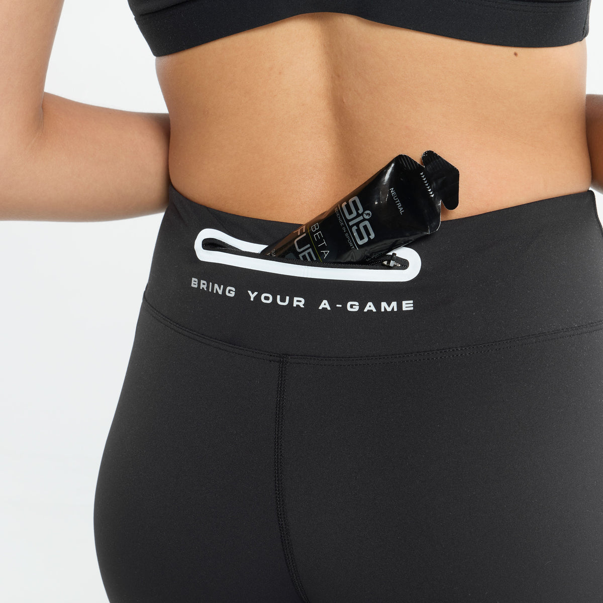 Women's High Waisted Training Leggings - Black