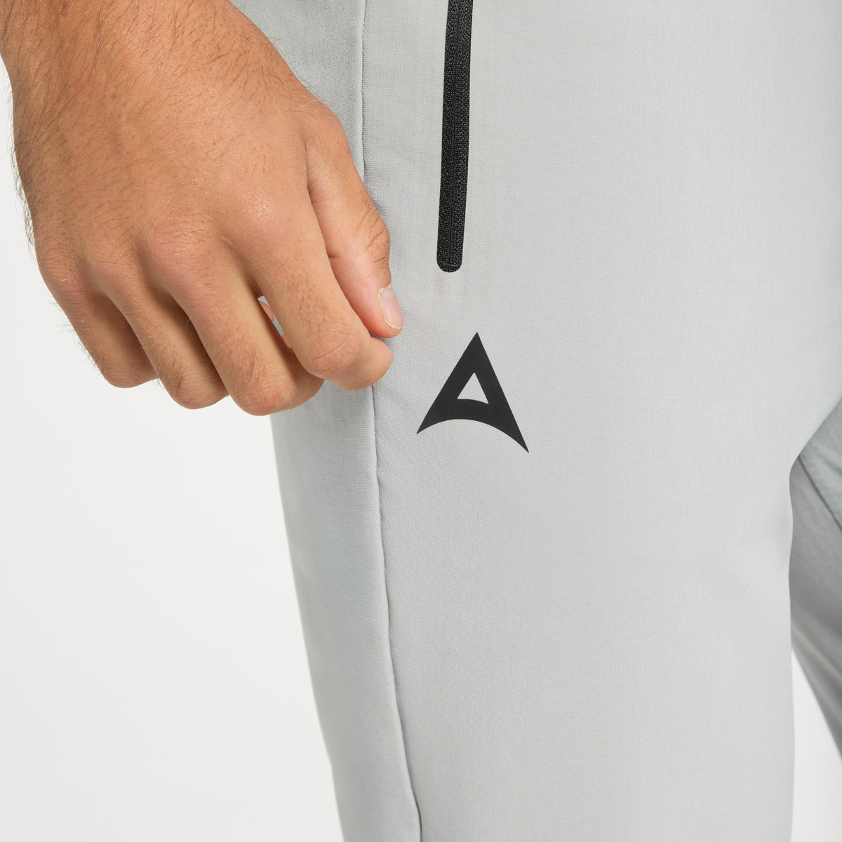 Men's Zip Training Pants - Steel Grey