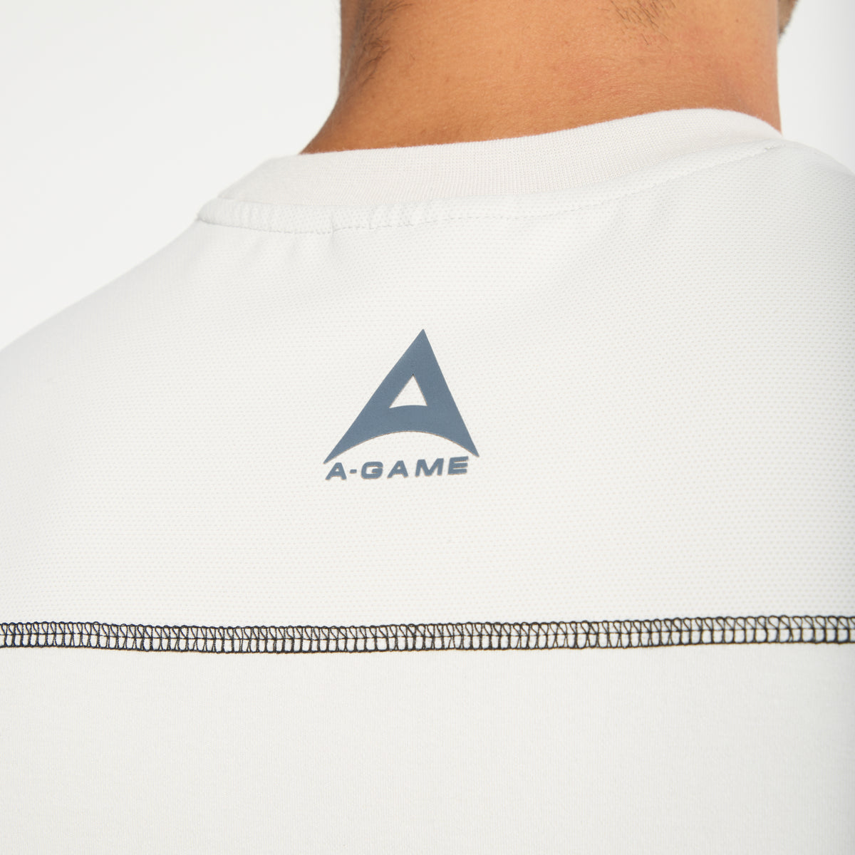 Men's Seam Detail Tech T-Shirt - Grey