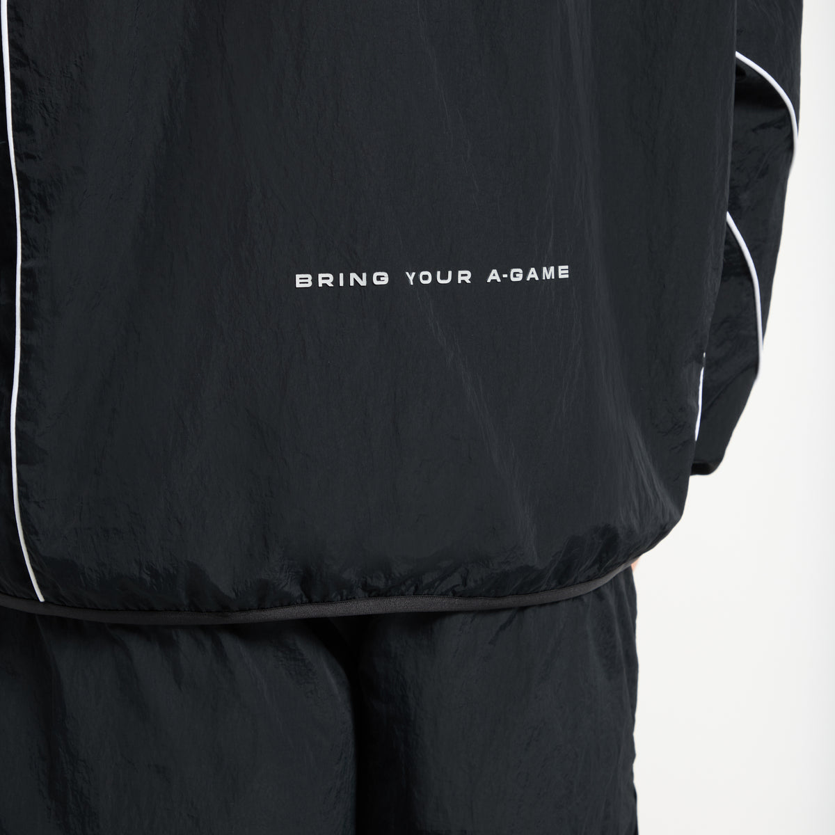 Men's Woven Tech Top - Black