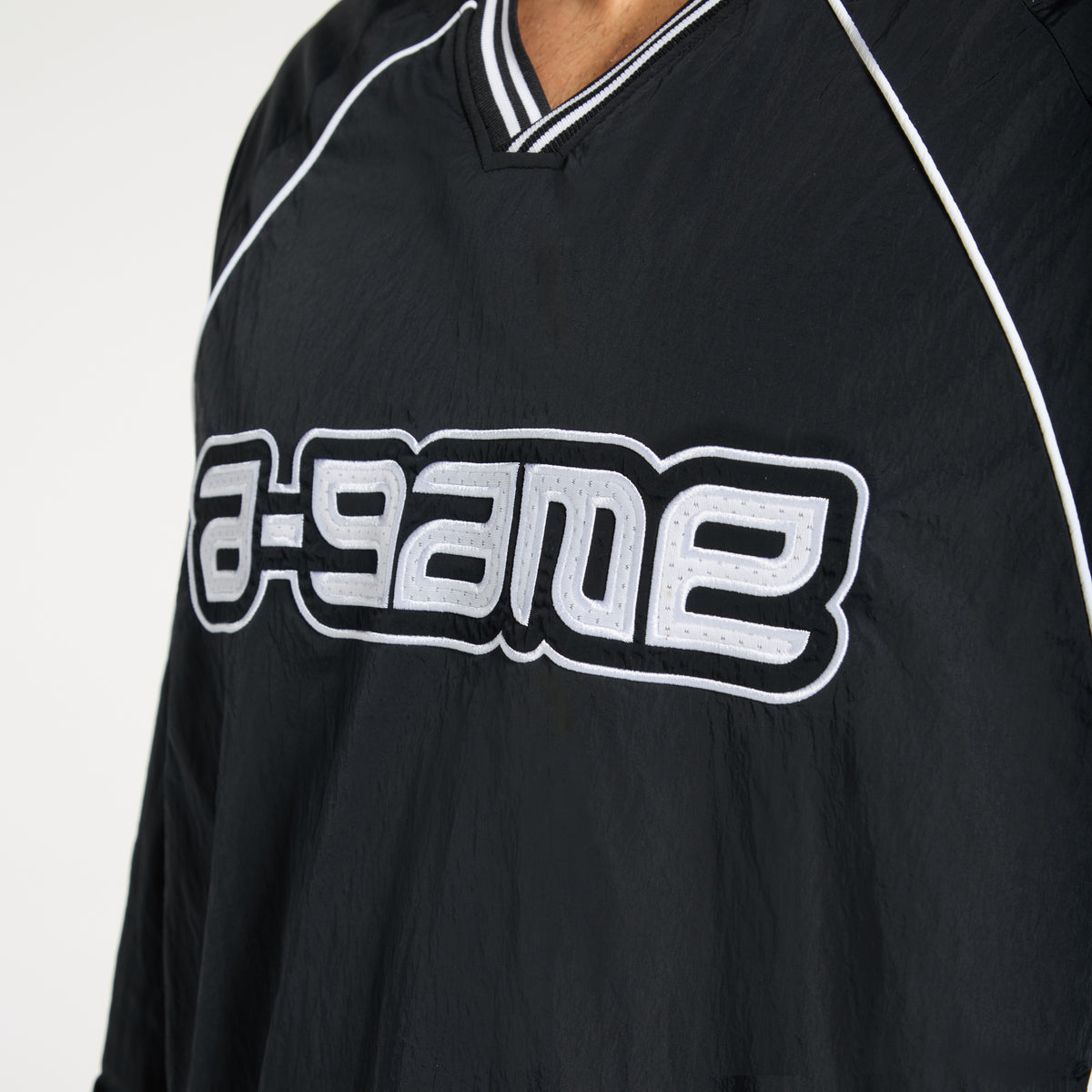 Men's Woven Tech Top - Black