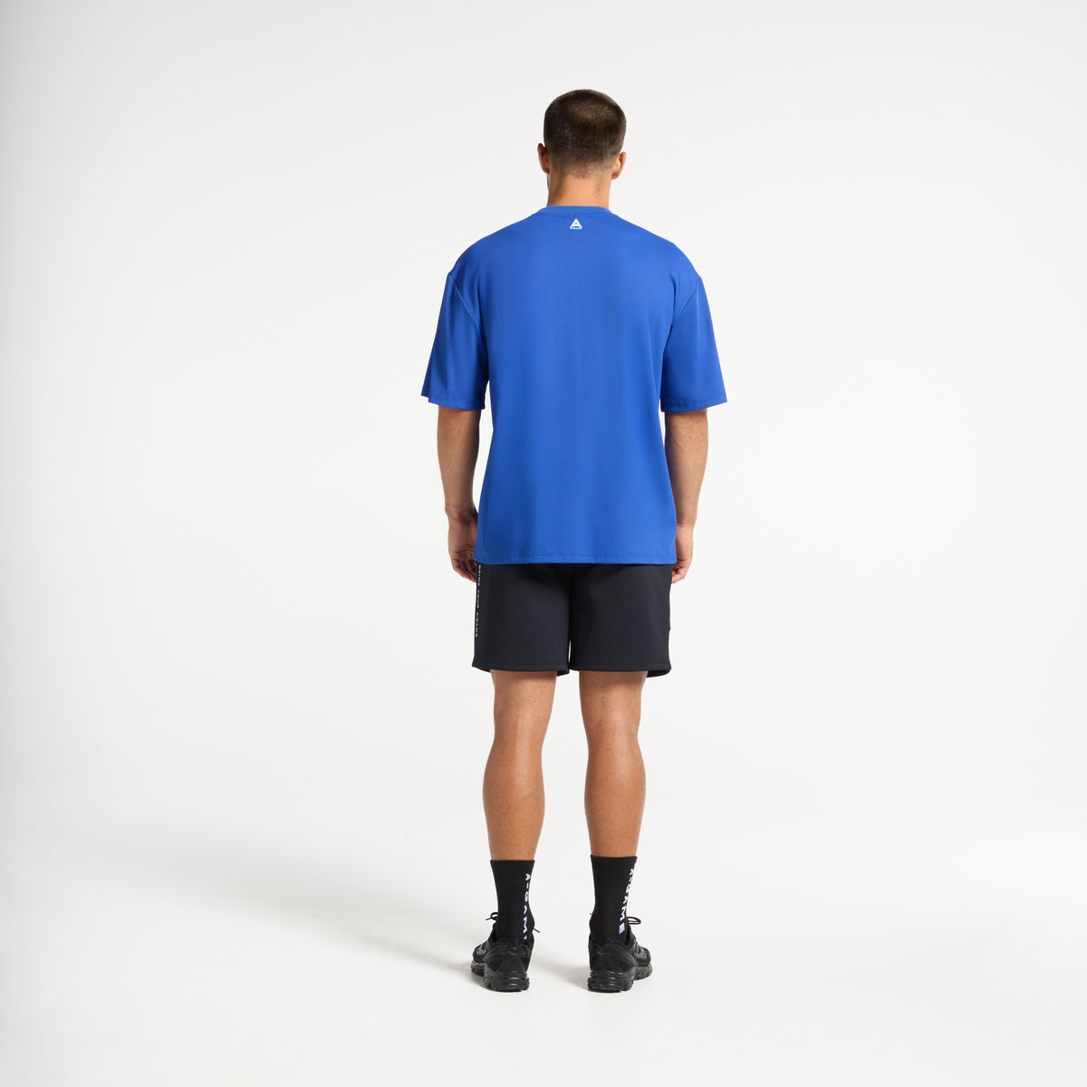 Men's Waffle Tech T-Shirt - Cobalt Blue