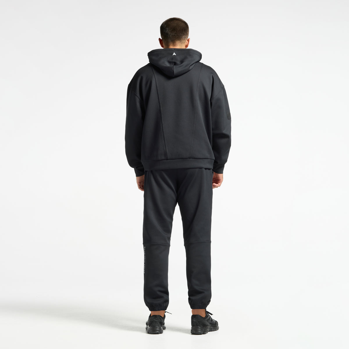 Men's Waffle Tech Joggers - Black