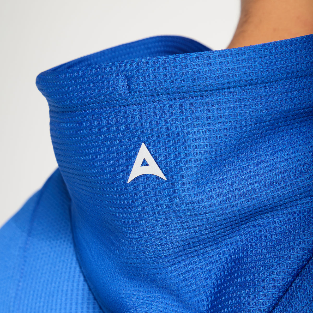 Men's Waffle Tech Hoodie - Cobalt Blue