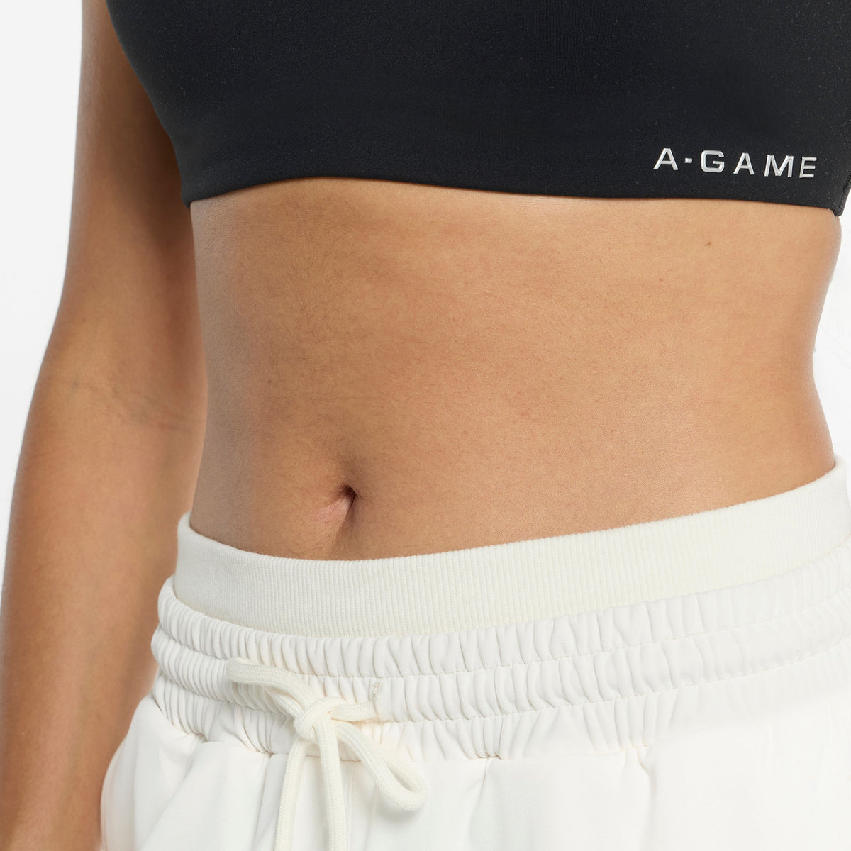 Women's Oversized Track Pants - Ecru