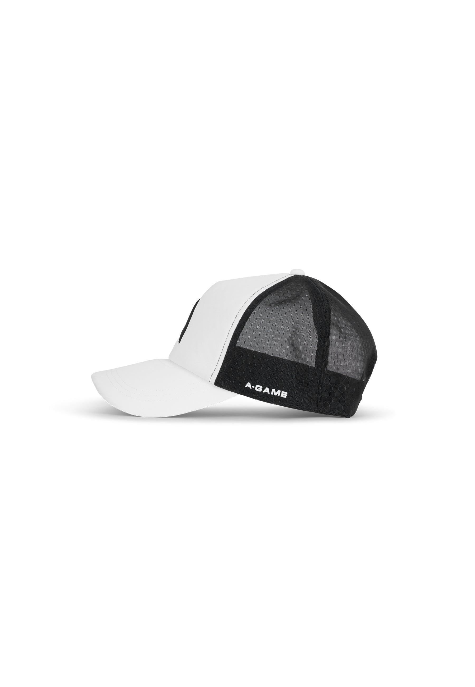UNISEX A-GAME MESH TRAINING CAP - WHITE