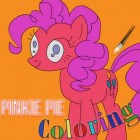 Играть Раскраска Пинки Пай онлайн 