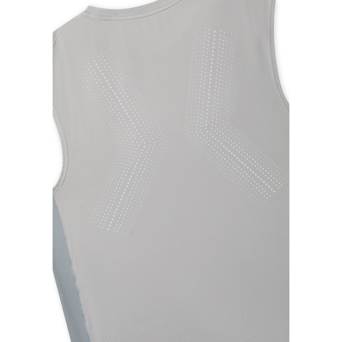 Men's Mesh Panelled Tank - Grey
