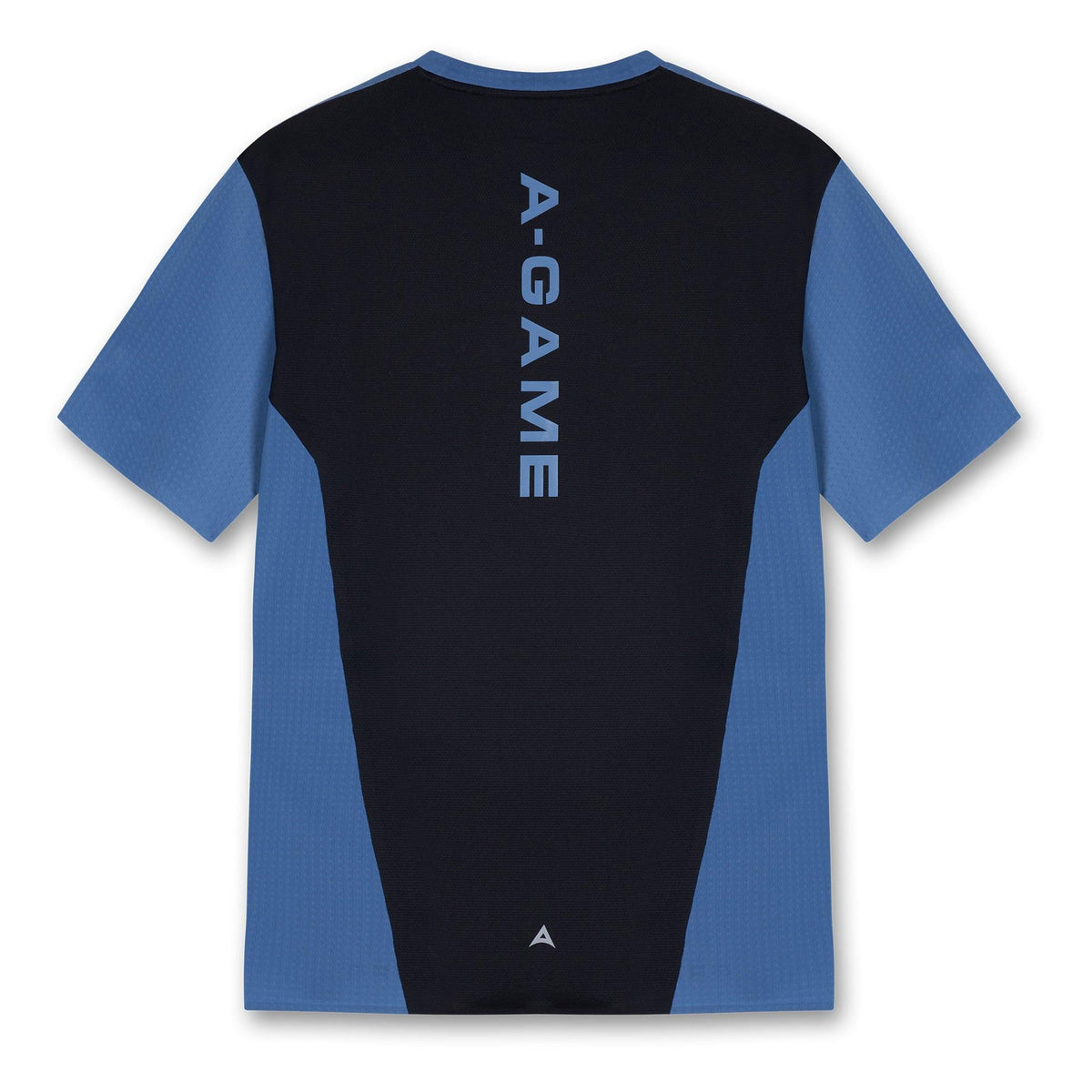 Men's Panelled Training T-Shirt - Ocean Blue/Black
