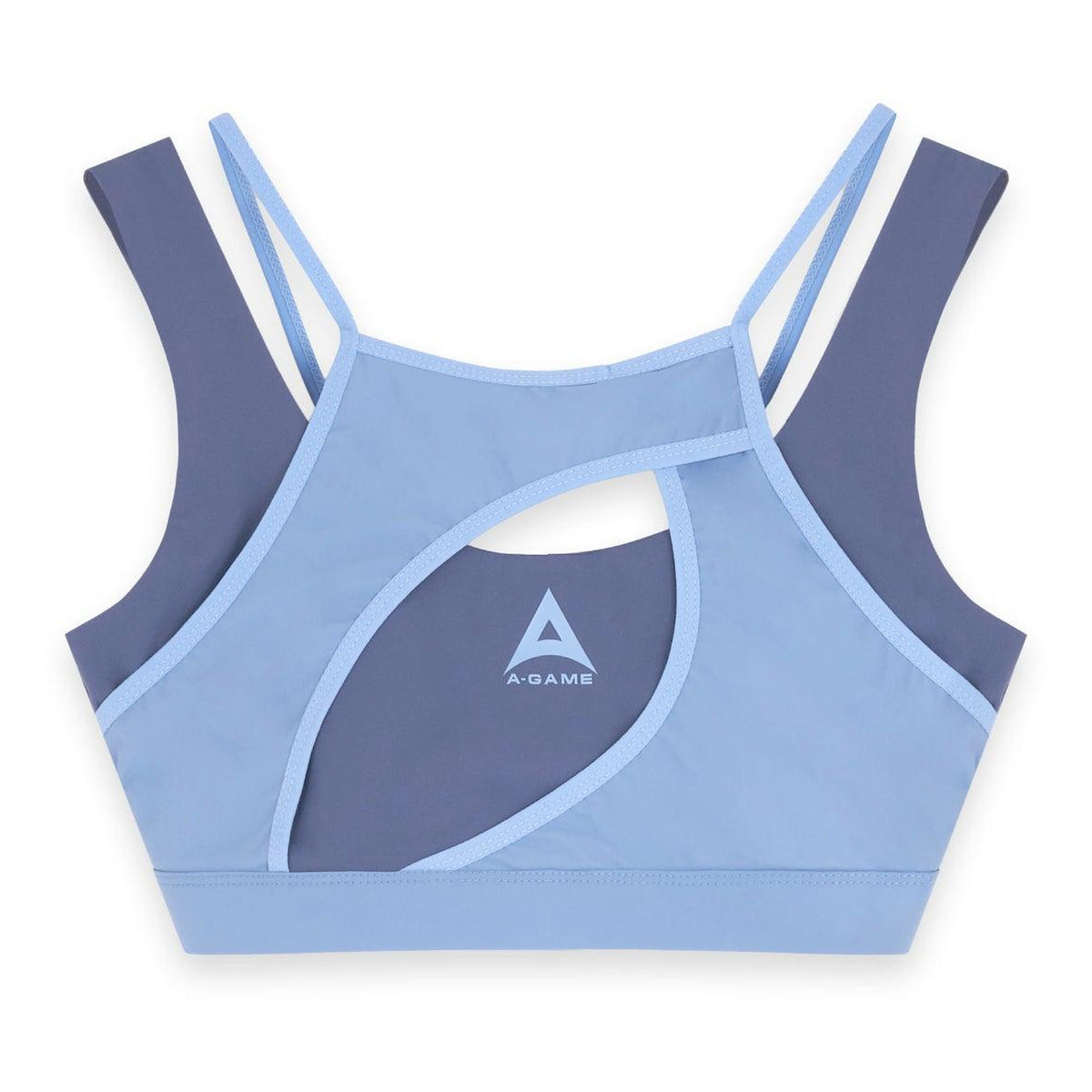 Women's Layered Sports Bra - Crown Blue/Open Air