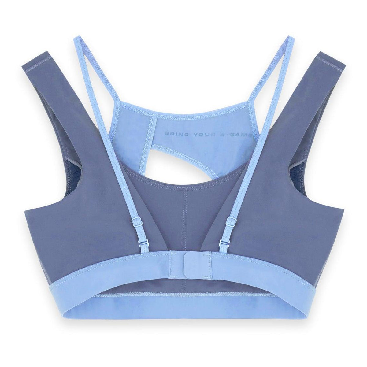 Women's Layered Sports Bra - Crown Blue/Open Air
