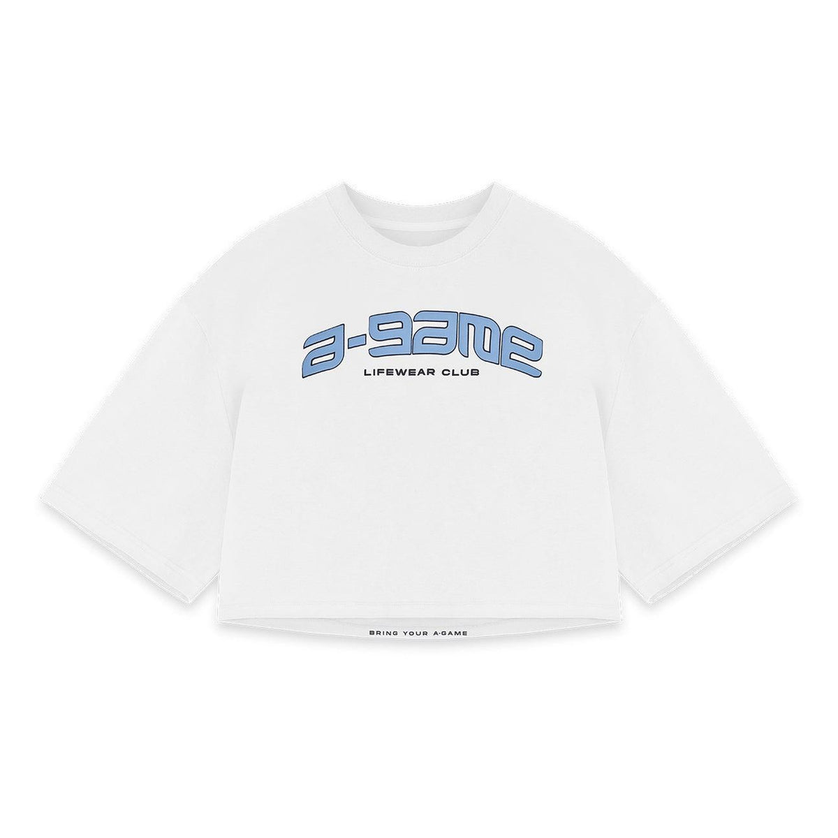 Women's Relaxed Cropped T-Shirt - White