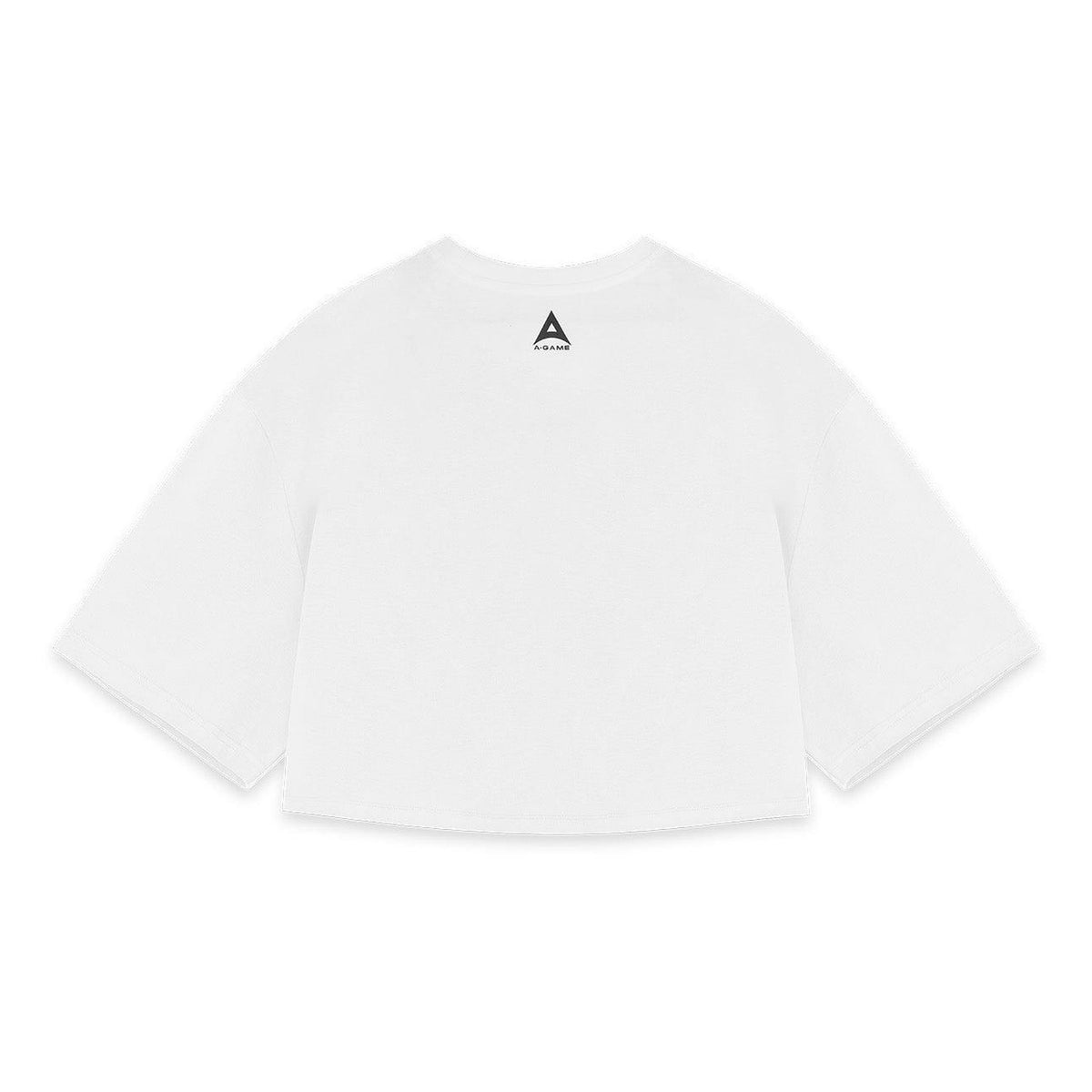 Women's Relaxed Cropped T-Shirt - White