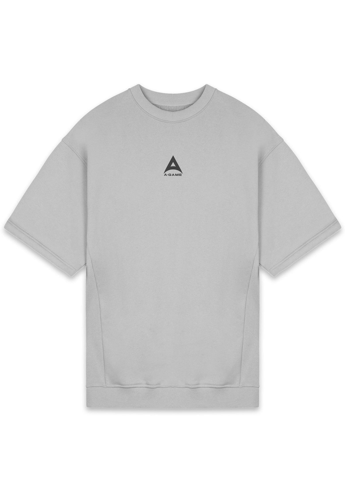 Men's Short Sleeve Sweatshirt - Steel Grey
