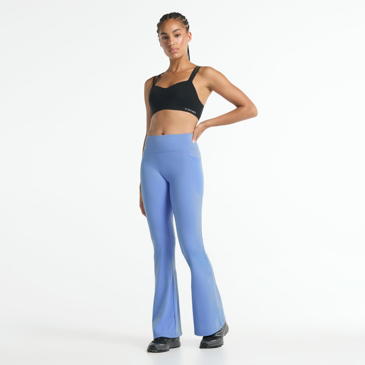 Women's Training Flares - Cornflower