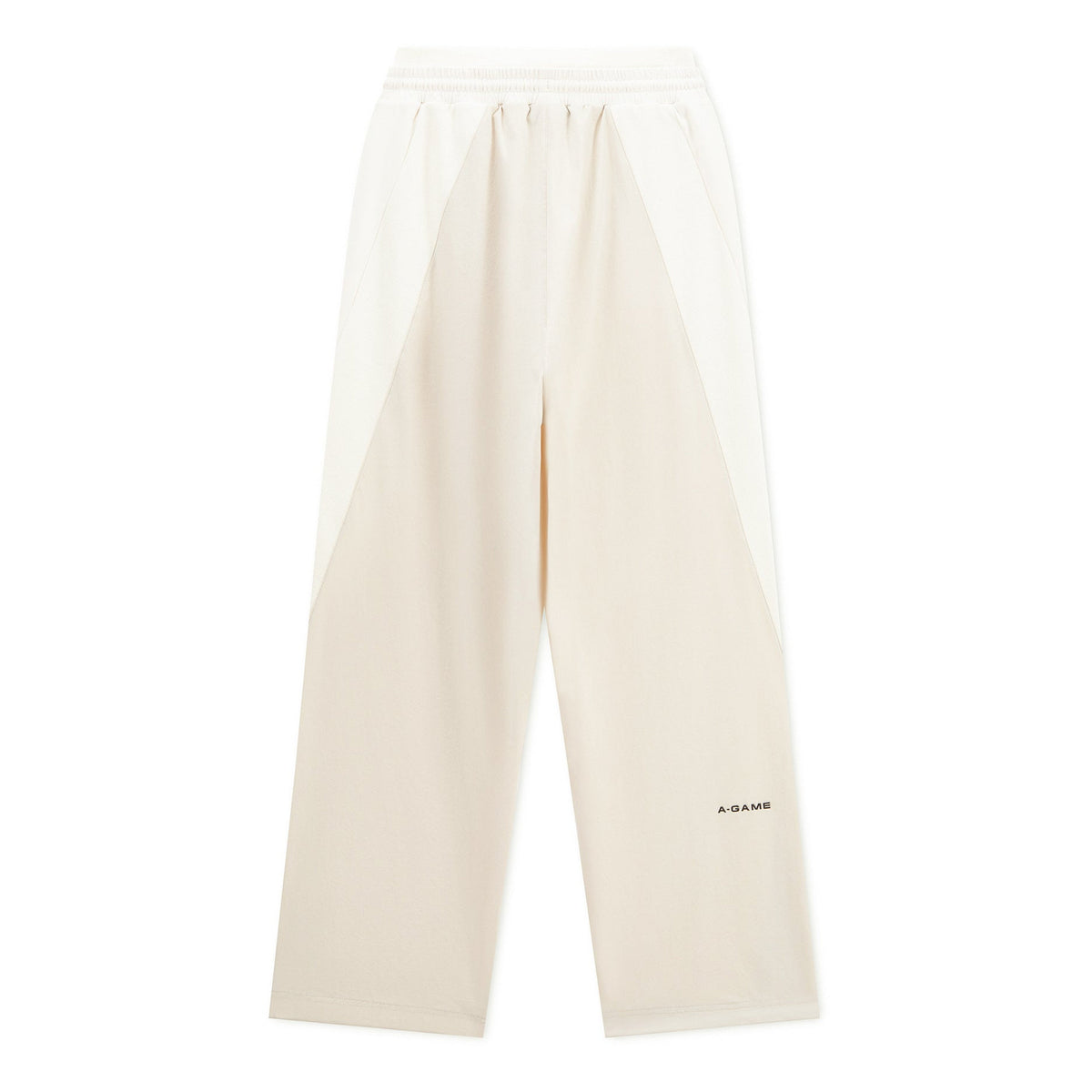 Women's Oversized Track Pants - Ecru