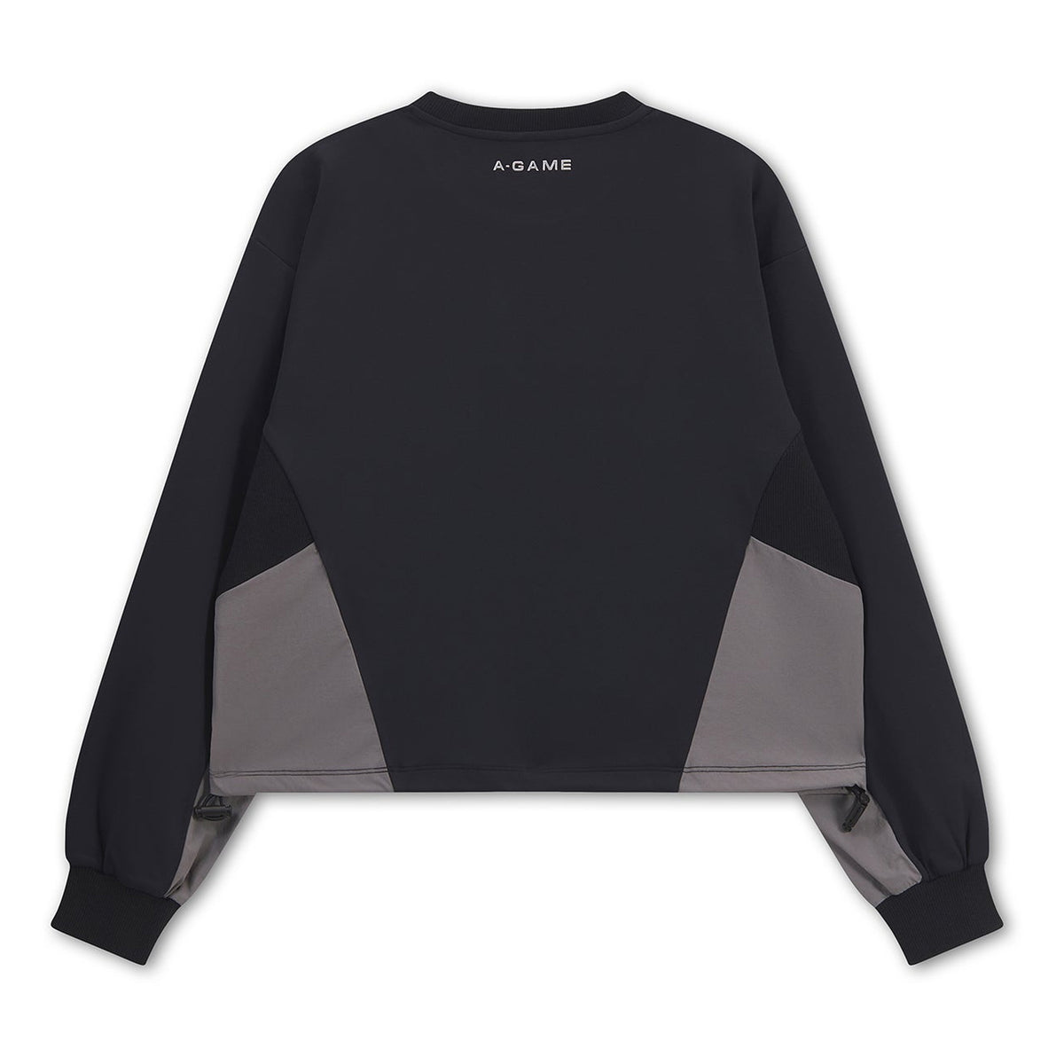 Women's Oversized Track Sweater - Black