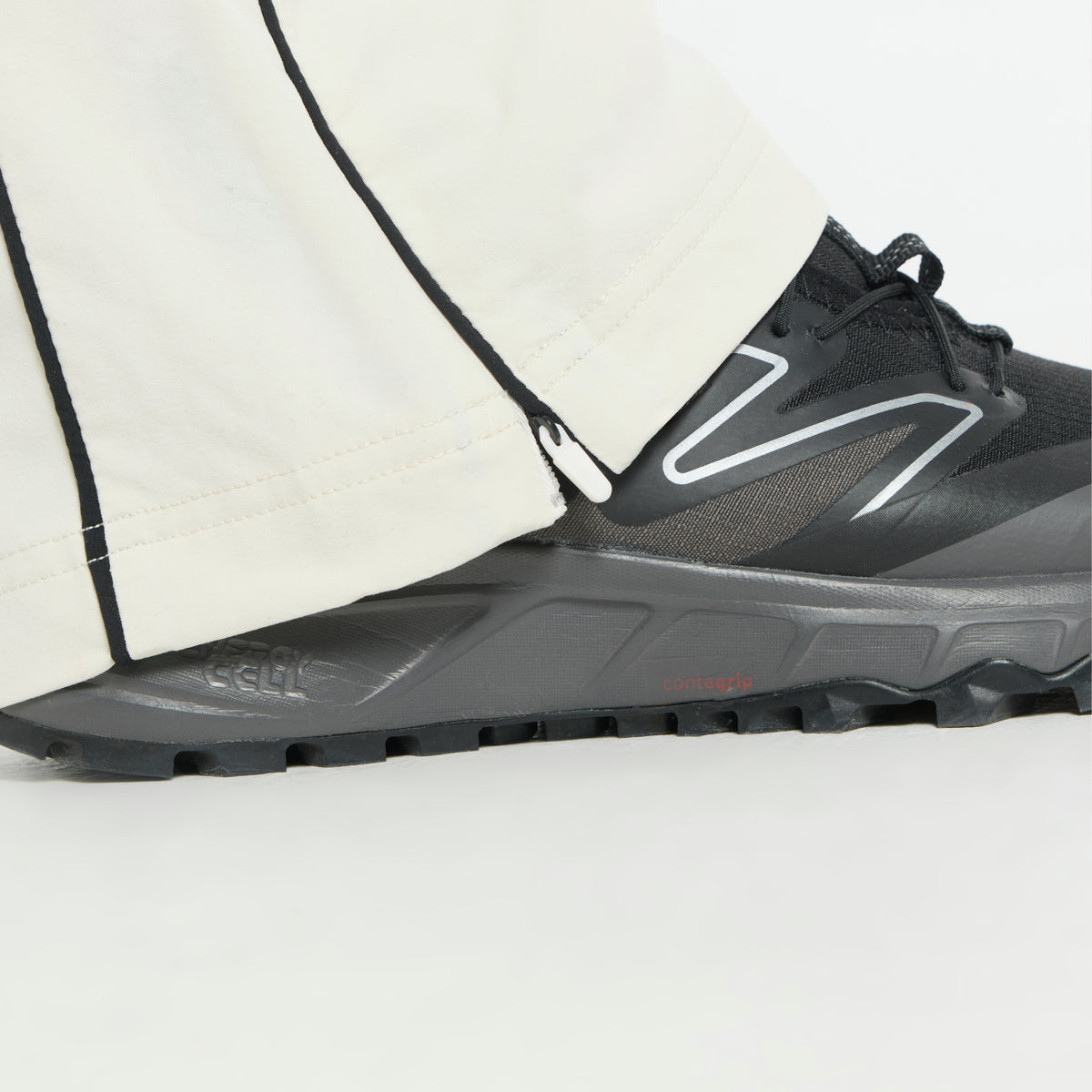 Women's Woven Joggers - Ecru