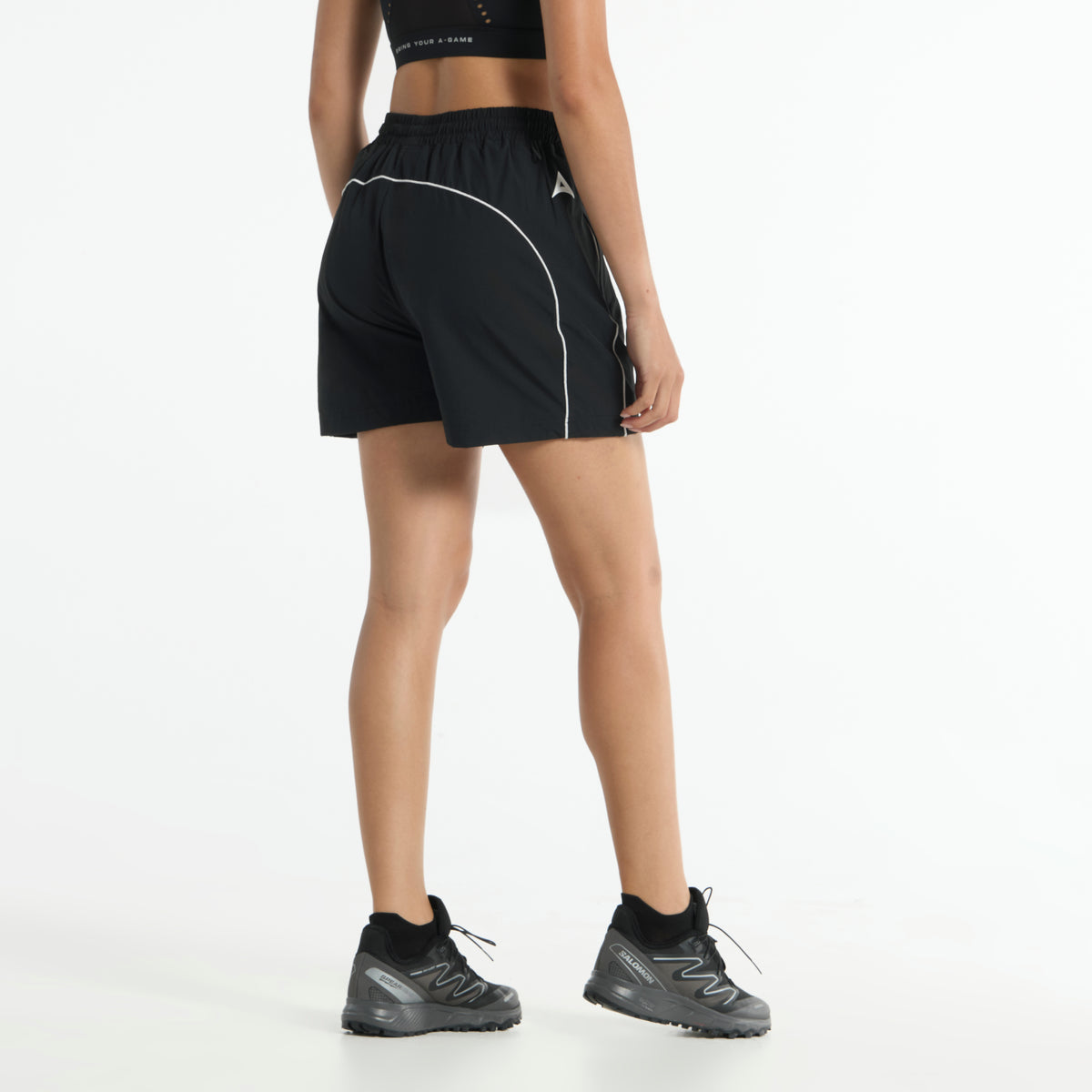 Women's Woven Shorts - Black