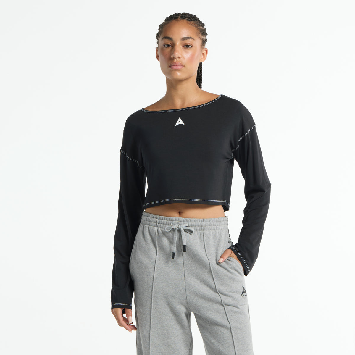 Women's Wide Sleeve Sweater - Black