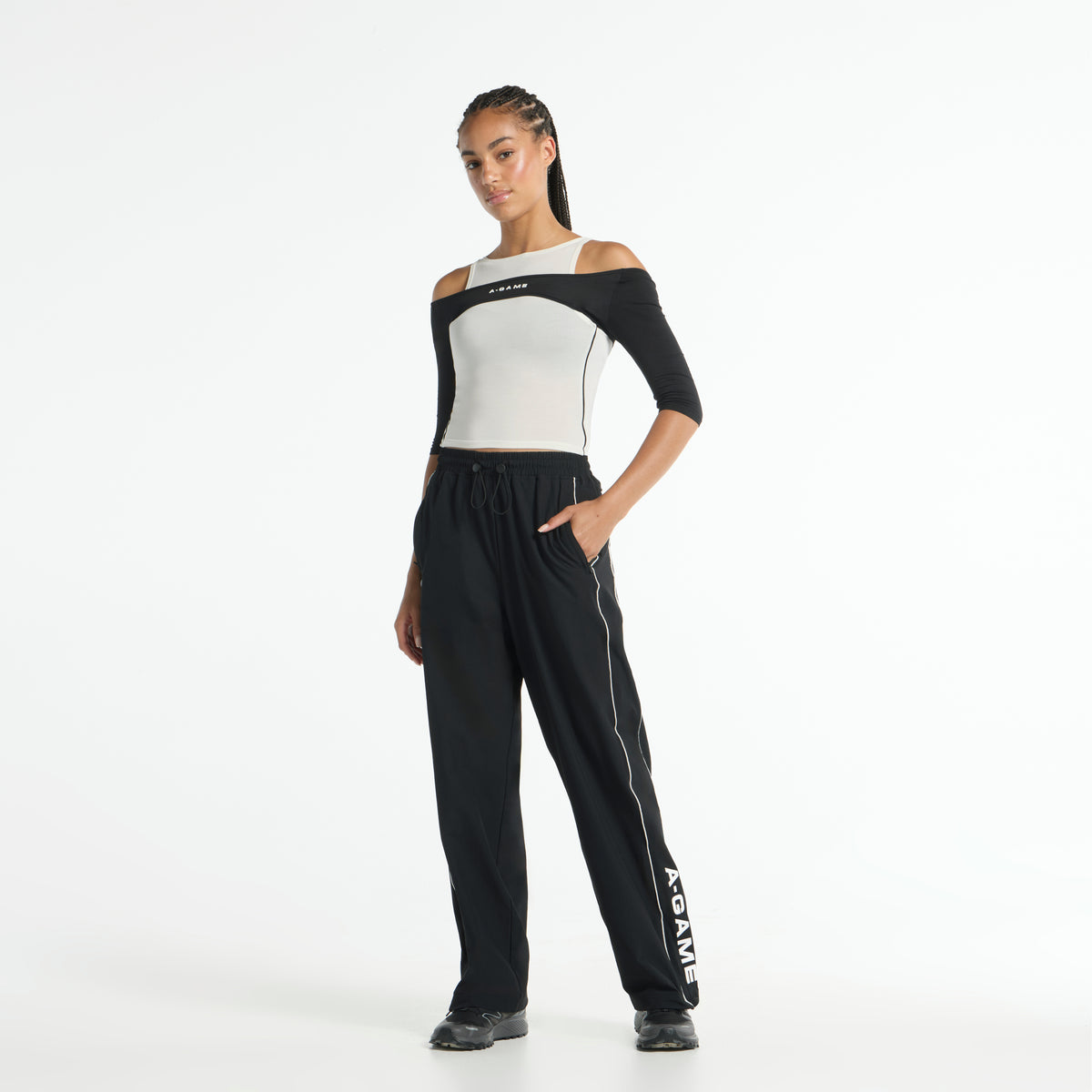 Women's Layered Tank - Black