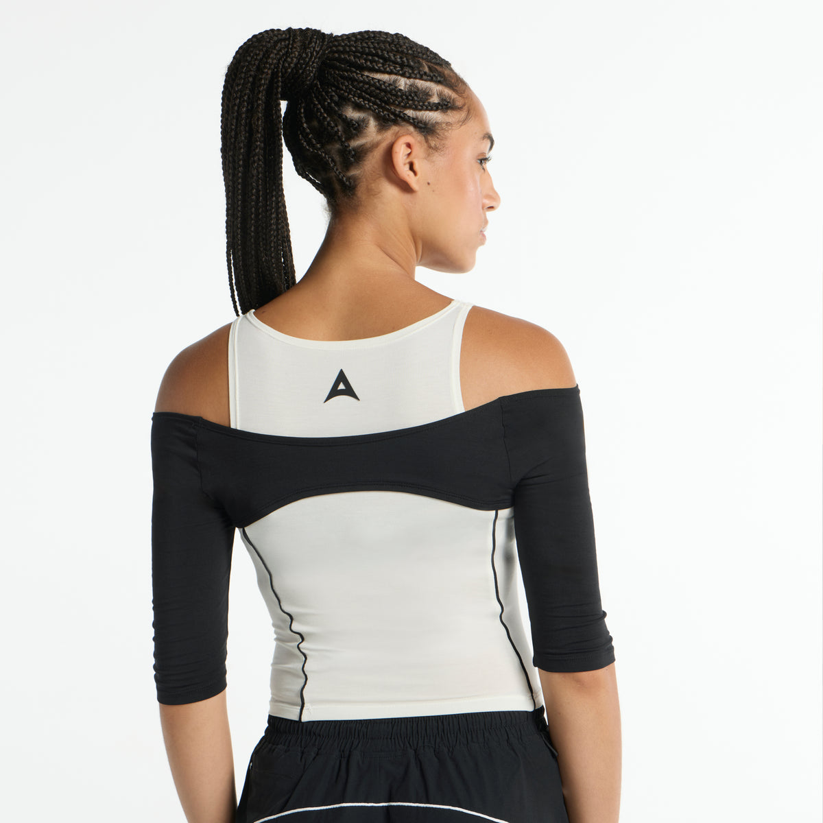 Women's Layered Tank - Black