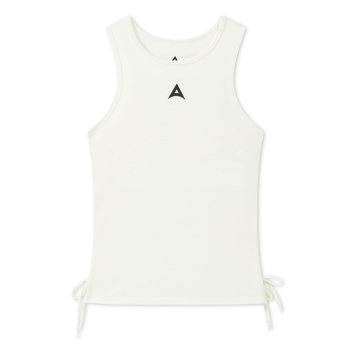 Women's Ruched Side Tank - Ecru