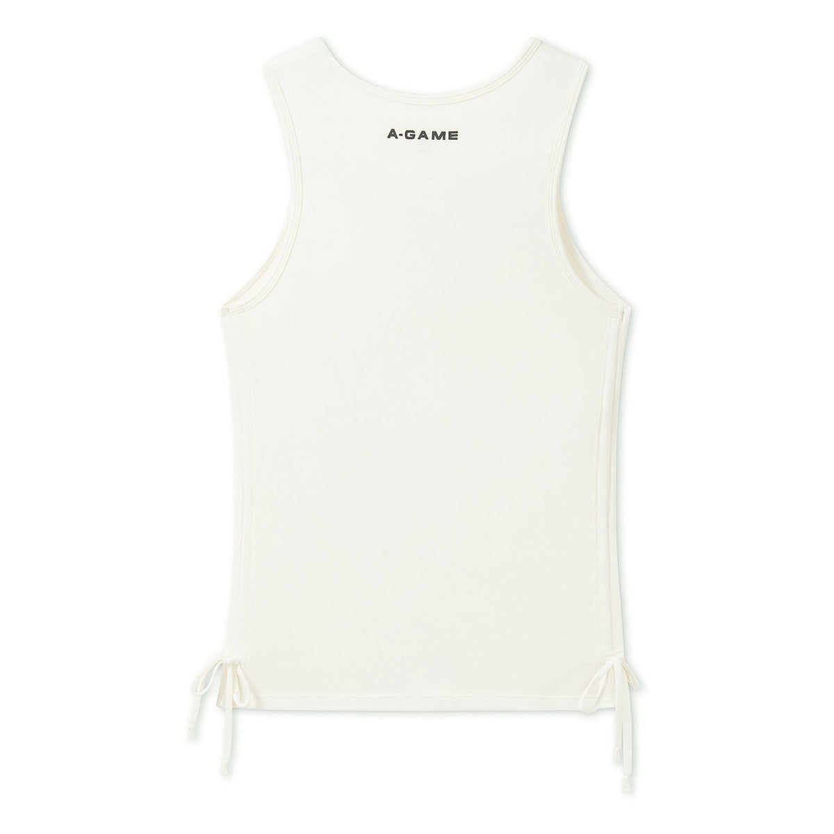 Women's Ruched Side Tank - Ecru